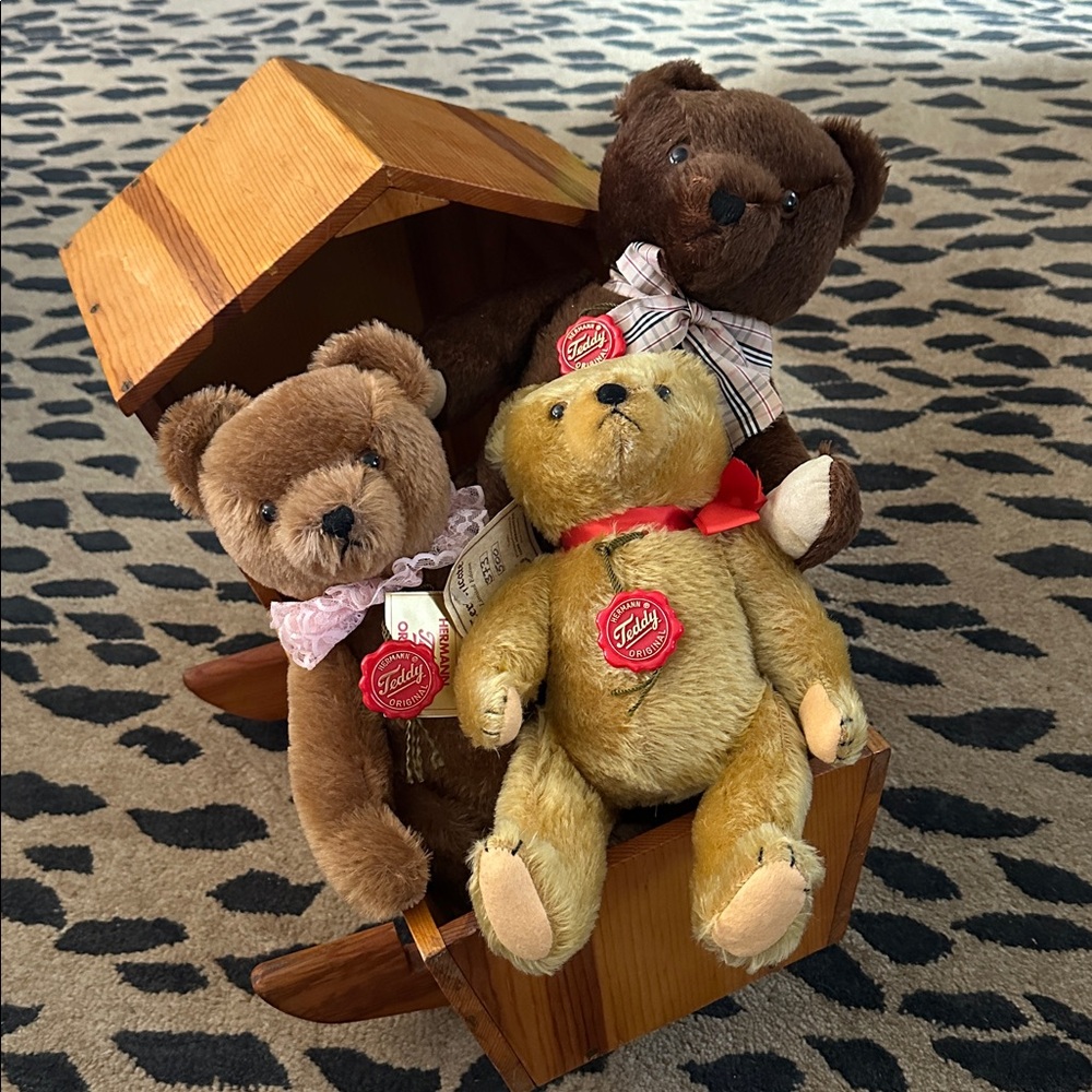 Vintage Hermann Teddy Bears MINT CONDITION